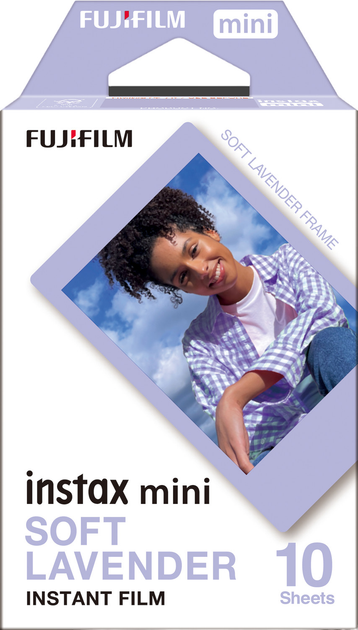 Papier fotograficzny Fujifilm Instax Mini 10 szt. Soft Lavender (16812376) - obraz 2