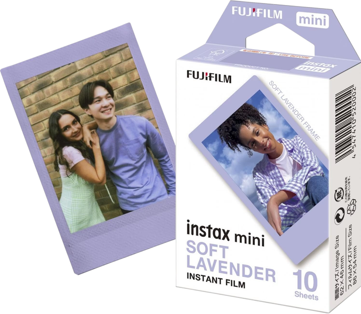 Фотопапір Fujifilm Instax Mini 10 шт. Soft Lavender (16812376) - зображення 3