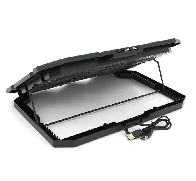 Підставка для ноутбука 17.3 дюймів Ice Coorel K-22 2xUSB - зображення 3