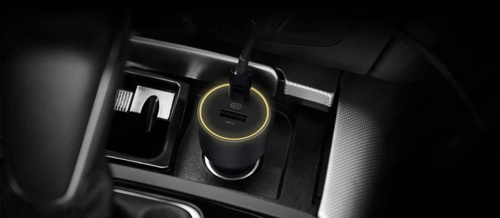 Автомобильный зарядный адаптер Xiaomi 67W Car Charger USB and Type-C (BHR6814GL) - Фото 3 Автомобильный зарядный адаптер Xiaomi 67W Car Charger USB and Type-C (BHR6814GL) - изображение 3