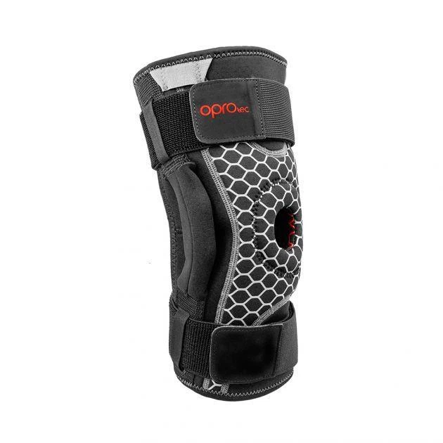 Фиксатор колена с металлическим стабилизатором OPROtec Knee Brace With Metal Hinges (TEC5732) Black р. M - Фото 2 Фиксатор колена с металлическим стабилизатором OPROtec Knee Brace With Metal Hinges (TEC5732) Black р. M - изображение 2