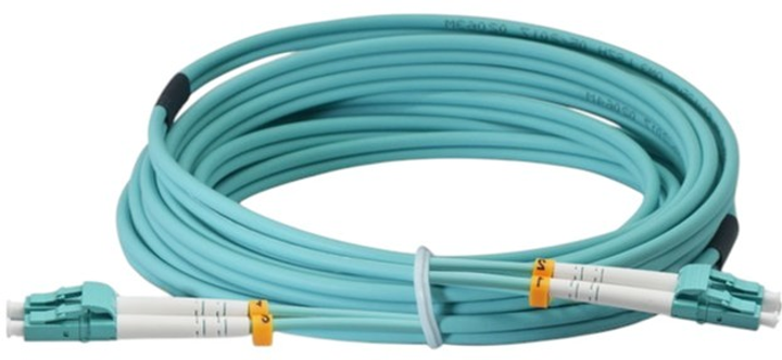 Patchcord światłowodowy Helos LC/LC Duplex 50/125µm OM4 20 m Blue (4005938157235) - obraz 3