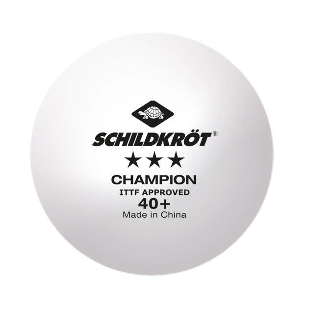 М'ячі для настільного тенісу Donic Champion 40+ 3* (3 шт) (608540) White - зображення 2