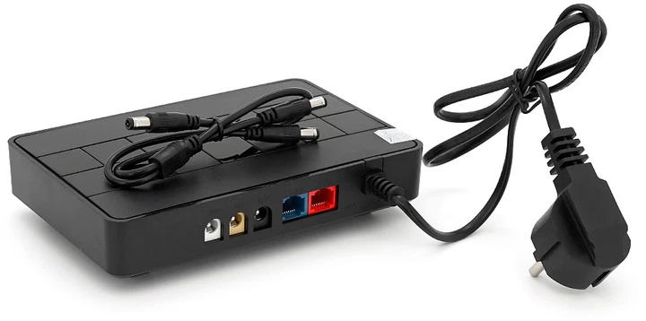 ИБП для роутеров/коммутаторов Greenwave ECO418Pro-18W PON/POE 5/9/12/15/24V 12000MAh Black (YT33597) - изображение 3