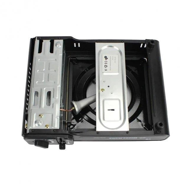 Портативна газова плита Portable Gas Stove з адаптером у пластиковому кейсі - зображення 8