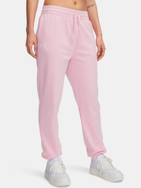Спортивные штаны женские Under Armour Ua Rival Terry Jogger 1382735-647 XS Розовые (197779730358) - Фото 1 Спортивные штаны женские Under Armour Ua Rival Terry Jogger 1382735-647 XS Розовые (197779730358) - изображение 1