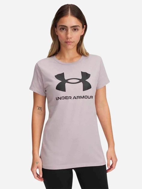 Футболка женская Under Armour UA Rival Logo 1356305-009 M Серая (197779413183) - Фото 1 Футболка женская Under Armour UA Rival Logo 1356305-009 M Серая (197779413183) - изображение 1