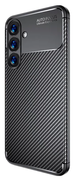 Чохол Autofocus Carbon на Samsung Galaxy S25 Plus / чорний - зображення 2