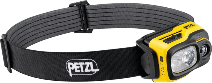 Налобний ліхтар Petzl E810AB00 SWIFT RL чорно-жовтий (3342540843363) - зображення 1