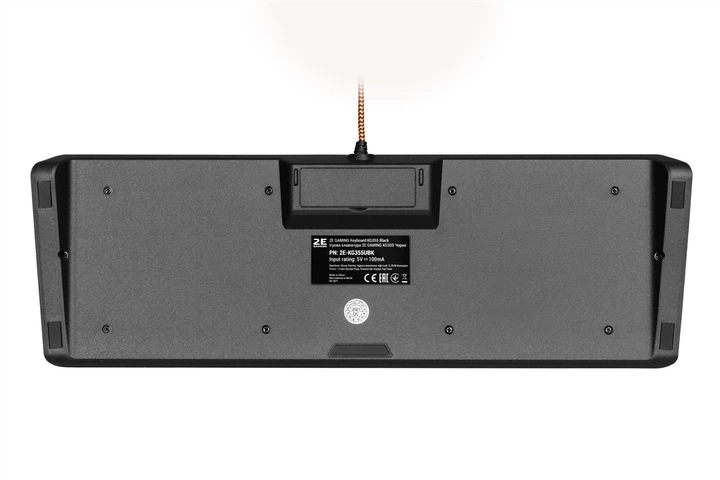Клавіатура 2E Gaming KG355 LED Ukr Black (2E-KG355UBK) Чорний 38050 - Фото 3 Клавіатура 2E Gaming KG355 LED Ukr Black (2E-KG355UBK) Чорний 38050 - зображення 3