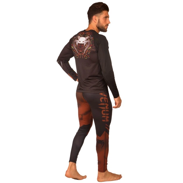 Компресійні штани легінси тайтси VNM 8236 (поліестер, еластан, 2XL, Чорно-коричневий) - Фото 5 Компресійні штани легінси тайтси VNM 8236 (поліестер, еластан, 2XL, Чорно-коричневий) - зображення 5