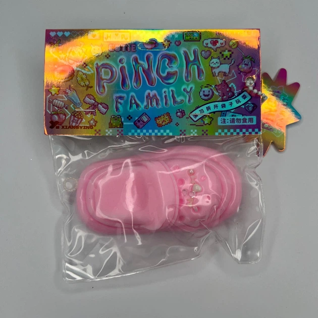 Игрушка антистресс Сквиш Лапка Таба Крокс розовый 7 см (2006241) - Фото 1 Игрушка антистресс Сквиш Лапка Таба Крокс розовый 7 см (2006241) - изображение 1