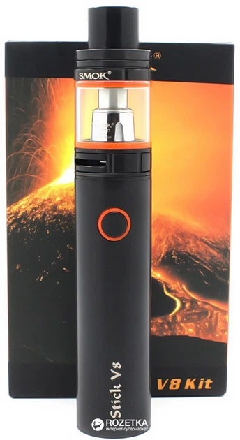 Стартовый набор Smok Stick V8 Black (SMSV8KBL) - изображение 2