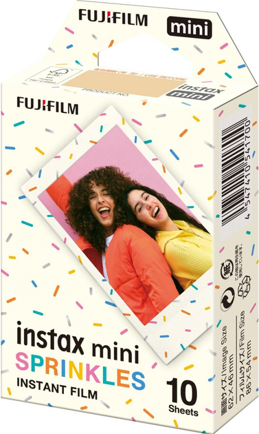 Papier fotograficzny Fujifilm Instax Mini 10 szt. Sprinkles (16838708) - obraz 1