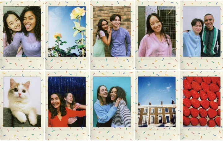 Papier fotograficzny Fujifilm Instax Mini 10 szt. Sprinkles (16838708) - obraz 4