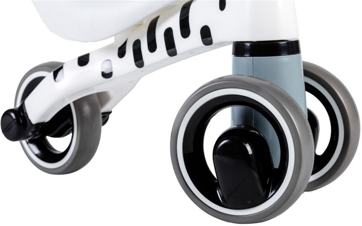 Rowerek biegowy EcoToys Zebra LB1603 White (5903089062264) - obraz 5