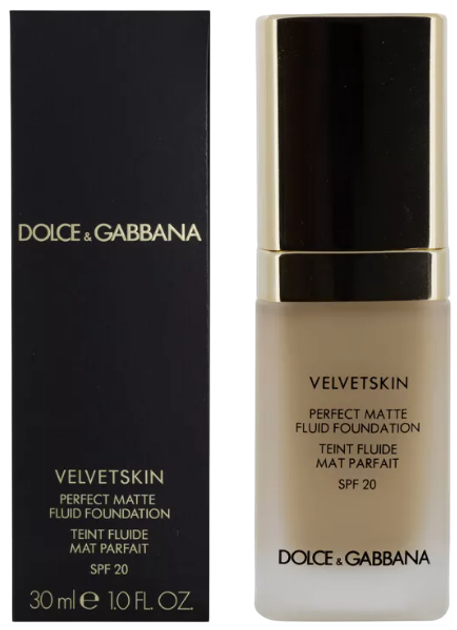 Тональна основа Dolce & Gabbana Velvetskin SPF20 80 Creamy 30 мл (3423473023463) - зображення 2