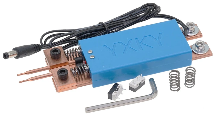 Ручка VJ Parts для точкового зварювання акумуляторів YXKY Blue - Фото 1 Ручка VJ Parts для точкового зварювання акумуляторів YXKY Blue - зображення 1