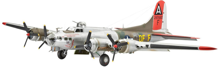 Важкий бомбардувальник 1:72 Revell B-17G Flying Fortress (1943 р. США) (04283) (955555908358102) - Уцінка - зображення 1