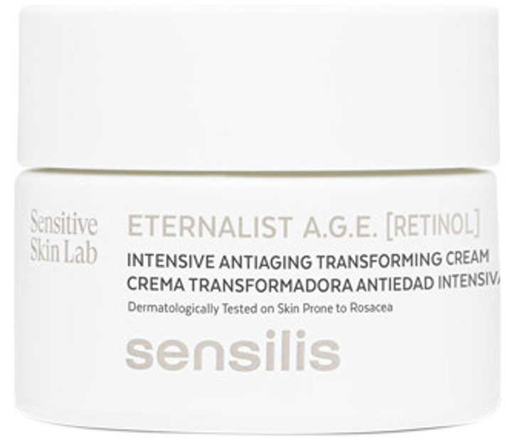 Крем для обличчя Sensilis Eternalist Age Retinol Transforming Anti-Ageing 50 мл (8428749849803) (955555908428376) - Уцінка - зображення 1