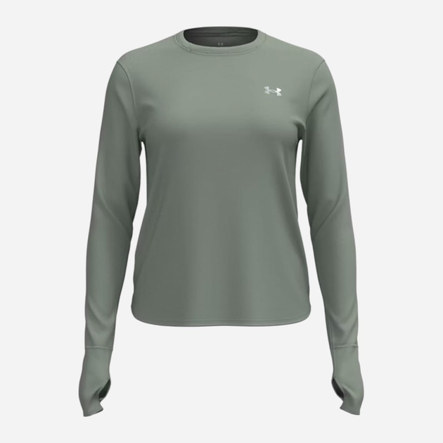 Спортивный лонгслив женский Under Armour Ua Launch Pro Longsleeve 1386339-348 L Зеленый (197779696036) 
