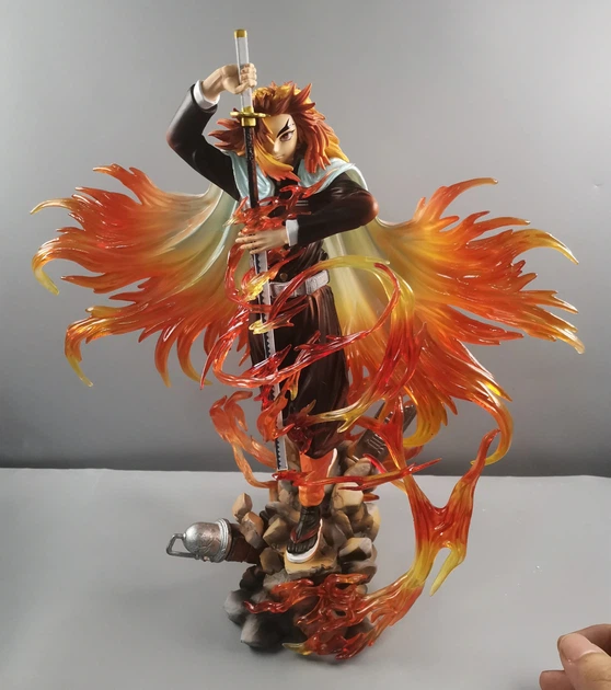 Аніме фігурка Клинок розсікаючий демонів Den Slayer Rengoku Kyoujurou Ренгоку Кьодзюро, 30 см (BDD 0116) - Фото 9 Аніме фігурка Клинок розсікаючий демонів Den Slayer Rengoku Kyoujurou Ренгоку Кьодзюро, 30 см (BDD 0116) - зображення 9