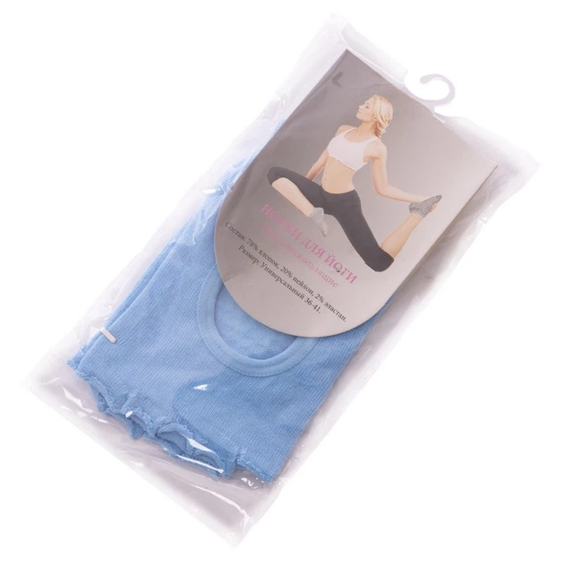 Жіночі шкарпетки для йоги з відкритими пальцями Yoga Socks протиковзкі розмір 36-41 сірі (GI-6872) - Фото 14 Жіночі шкарпетки для йоги з відкритими пальцями Yoga Socks протиковзкі розмір 36-41 сірі (GI-6872) - зображення 14