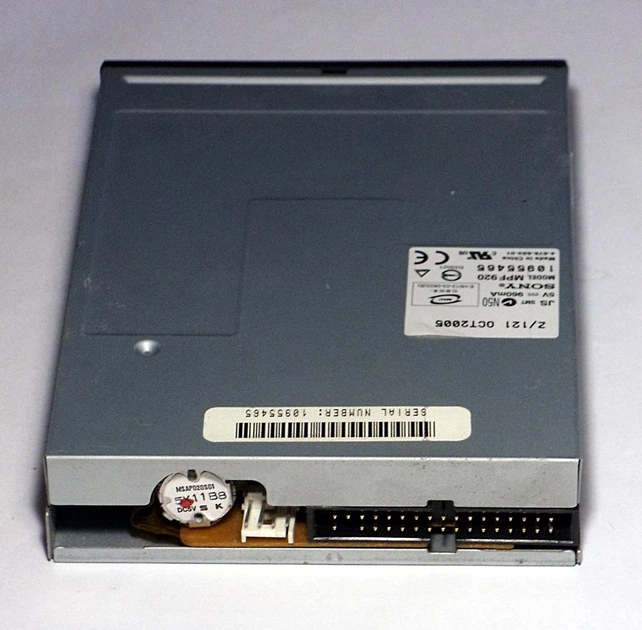 Дисковод FDD 3,5" Sony MFP920 б/у - изображение 2