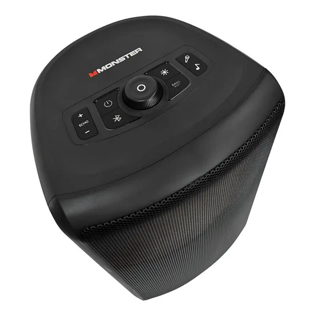 Колонка портативная беспроводная Bluetooth MONSTER CYCLE MS2213 |BT5.1, 80W, TWS/USB/TF, 6h, 2 микрофона| black - Фото 5 Колонка портативная беспроводная Bluetooth MONSTER CYCLE MS2213 |BT5.1, 80W, TWS/USB/TF, 6h, 2 микрофона| black - изображение 5