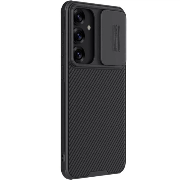 Чохол зі шторкою для камери NILLKIN CamShield Pro для Samsung Galaxy S25 Plus (S936) - Black - зображення 2