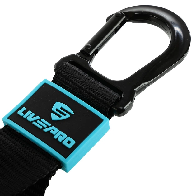 Ручки с карабинами для эспандеров резинок и тренажеров FIT HOOK HANDLES LivePro 2шт LP8706 - изображение 6