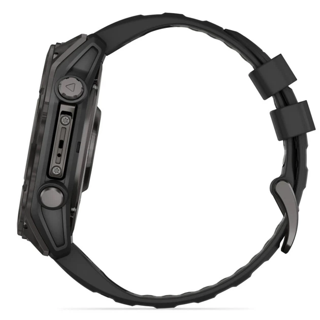 GPS смарт-годинник GARMIN fenix 8 51mm,AMOLED, Saph, CrbnGryTi/Blk, Blk/PebbleGryBnd - зображення 4