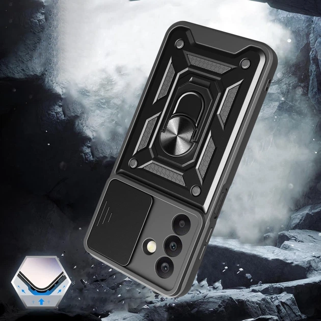 Чехол для смартфона BeCover Military для Samsung Galaxy A26 SM-A266 Black (BC_712861) - Фото 5 Чехол для смартфона BeCover Military для Samsung Galaxy A26 SM-A266 Black (BC_712861) - изображение 5