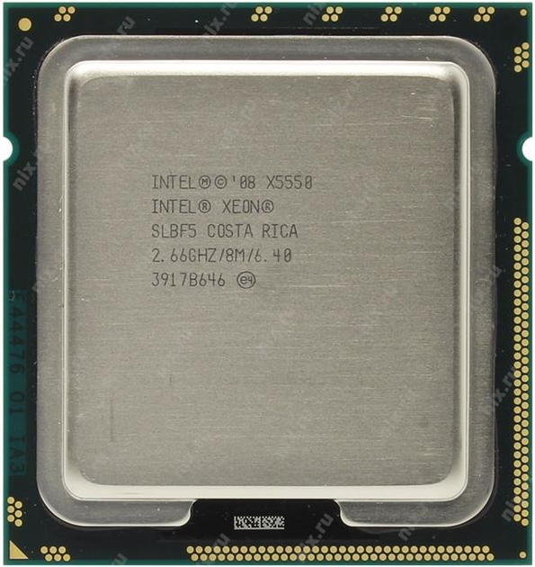 Б/У, Процесор, Intel Xeon X5550, 8 МБ кеш-пам'яті, 2,66 GHz, - зображення 1
