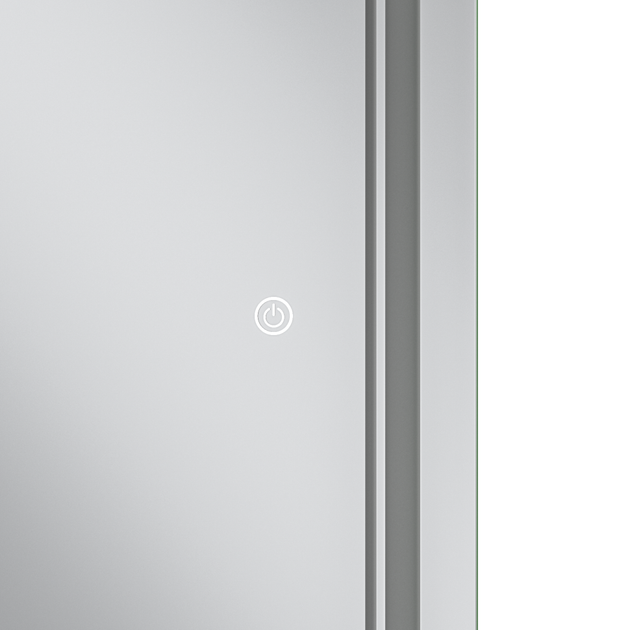 Дзеркало MIXXUS PREMIUM QUADRO MR20-80x60-REVERSE з LED Touch, Anti-fog, димером, рег. яскравості (MP6619) - изображение 4