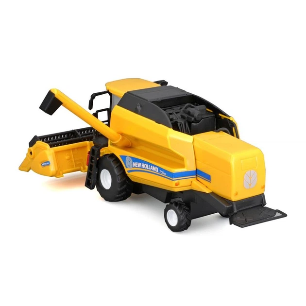 Автомодель Зерноуборочный комбайн "New Holland TC5.90" Bburago 18-31721 с зерновой жаткой - Фото 5 Автомодель Зерноуборочный комбайн "New Holland TC5.90" Bburago 18-31721 с зерновой жаткой - изображение 5