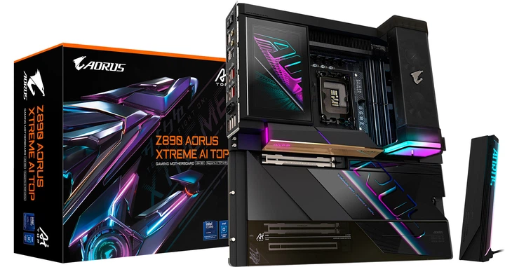 Материнська плата Gigabyte Z890 AORUS XTREME AI TOP (s1851, Intel Z890, PCI-Ex16) - зображення 6
