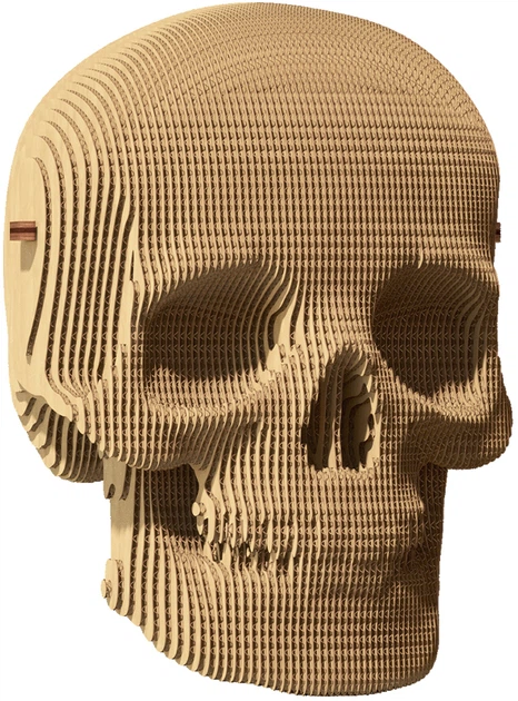 3D пазл-конструктор Cartonic 3D Puzzle Skull Картонный (CARTSKUL) - Фото 2 3D пазл-конструктор Cartonic 3D Puzzle Skull Картонный (CARTSKUL) - изображение 2