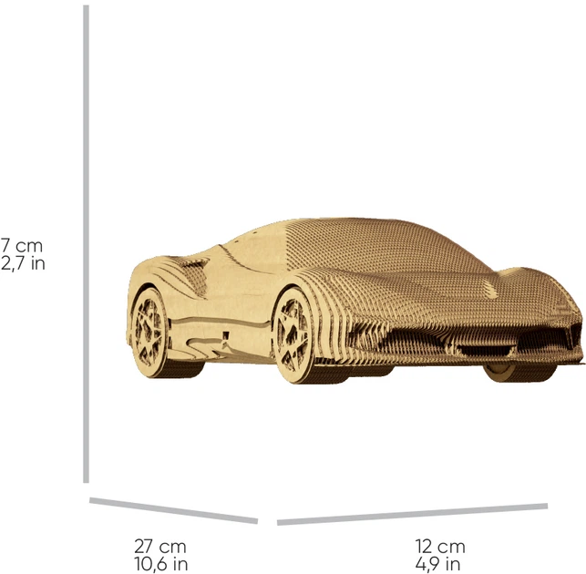 3D пазл-конструктор Cartonic 3D Puzzle Ferrari Картонный (CARTFER) - Фото 4 3D пазл-конструктор Cartonic 3D Puzzle Ferrari Картонный (CARTFER) - изображение 4