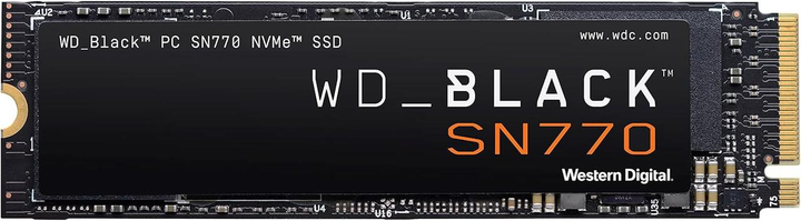 SSD накопитель WD Black SN770 1 TB (WDS100T3X0E) - изображение 1