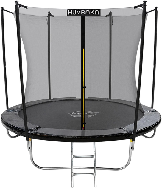 Trampolina ogrodowa Sportano Humbaka Eco 244 cm Black (5904823000597) - obraz 1