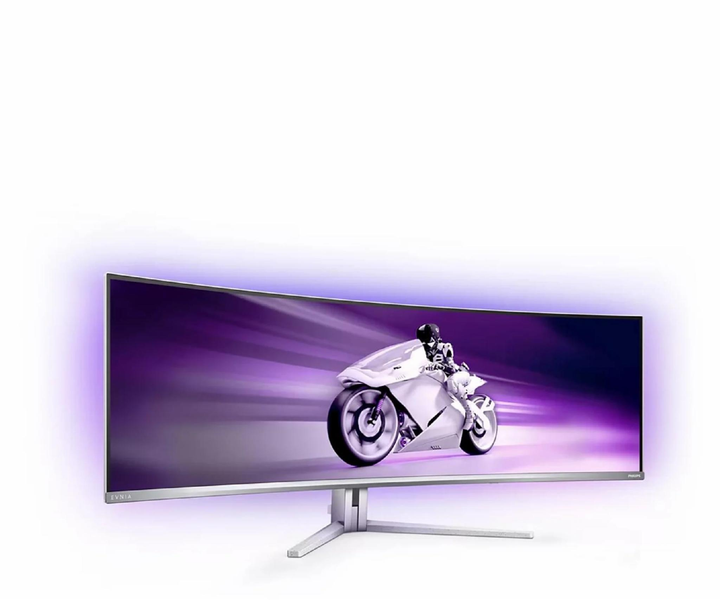Монитор геймерский 49" 240Hz Philips Evnia 49M2C8900/00 безрамочный изогнутый - изображение 2
