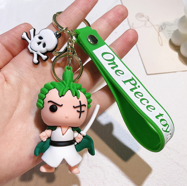 Брелок Ророноа Зоро аниме Ван пис One Piece Aurora - Фото 1 Брелок Ророноа Зоро аниме Ван пис One Piece Aurora - изображение 1