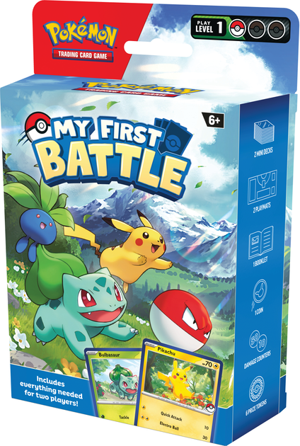 Zestaw Pokemon TCG: My First Battle - Bundle 12 szt (00820650875007) - obraz 4