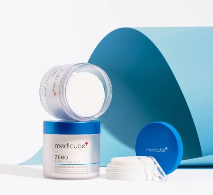 Пилинг пады для очистки и сужения пор Medicube Zero Pore Pads 2.0 70 шт - изображение 2
