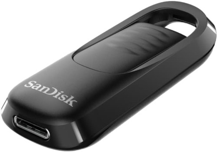 Флеш пам'ять SanDisk Ultra Slider USB Type-C 64GB (0619659189945) - зображення 1