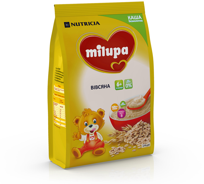 Безмолочна каша Milupa Вівсяна 170 г (5900852930089) - зображення 6