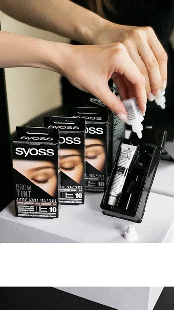 Стійка фарба для брів Syoss Brow Tint 4-1 Темно-каштановий 17 мл (9000101715866/4015100327724) - изображение 7