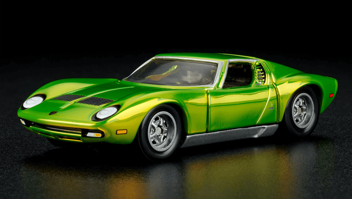 Машинка Premium Hot Wheels '71 Lamborghini Miura P400 SV Red Line