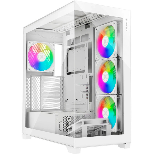 Корпус Xilence XILENT GLEAM ARGB/без БЖ/4+1FANS/ATX/WHITE (XG271_X818.W.ARGB) - зображення 1
